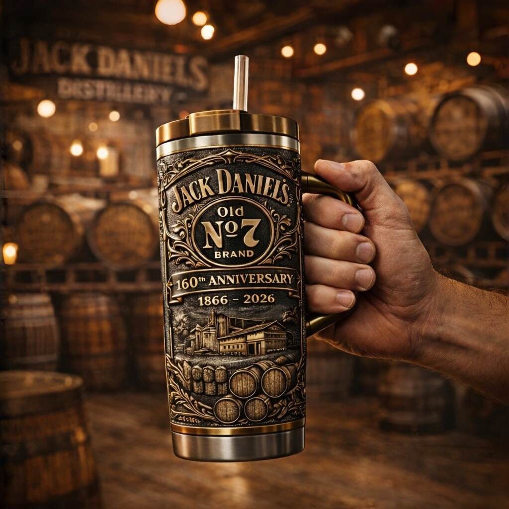 Jack Daniel’s 160th Anniversary Limited Edition Whiskey Tumbler