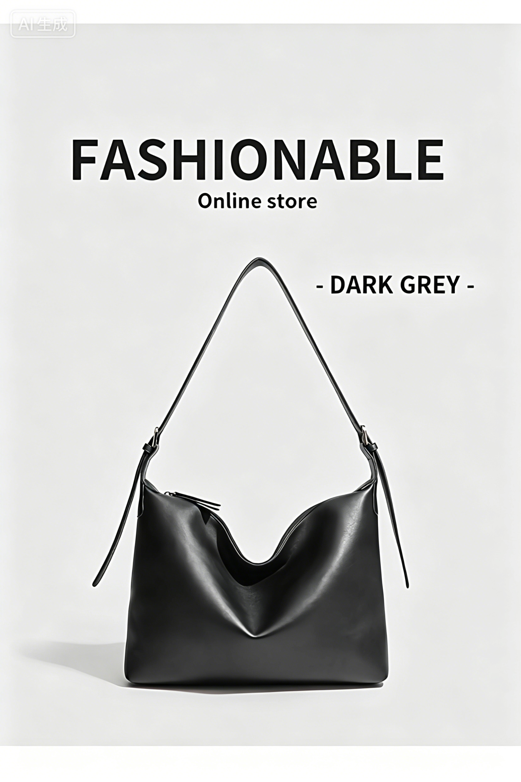 Fashionable handbag with classic design