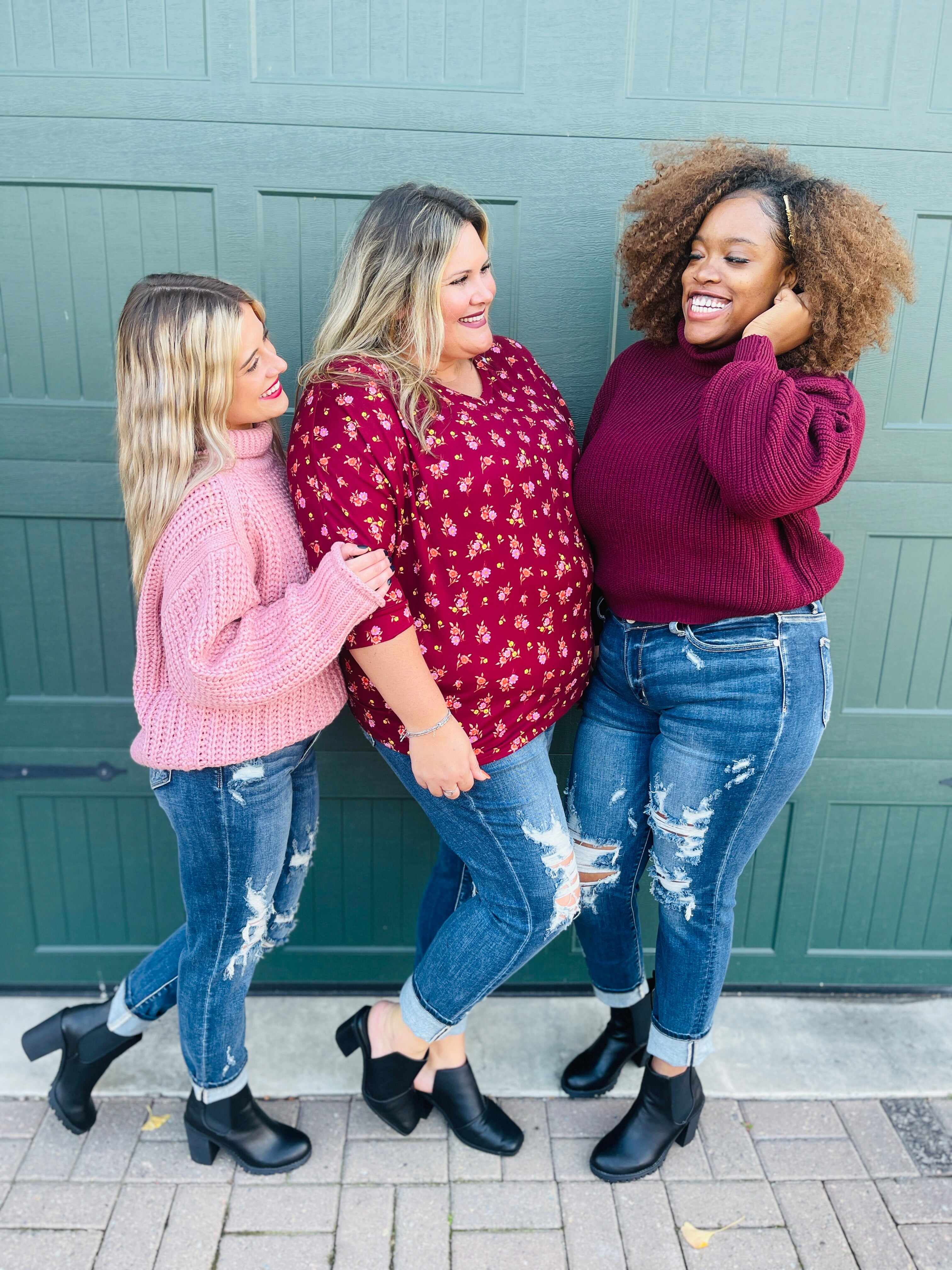Plus/Reg Now Or Never Mid-Rise Boyfriend Jeans