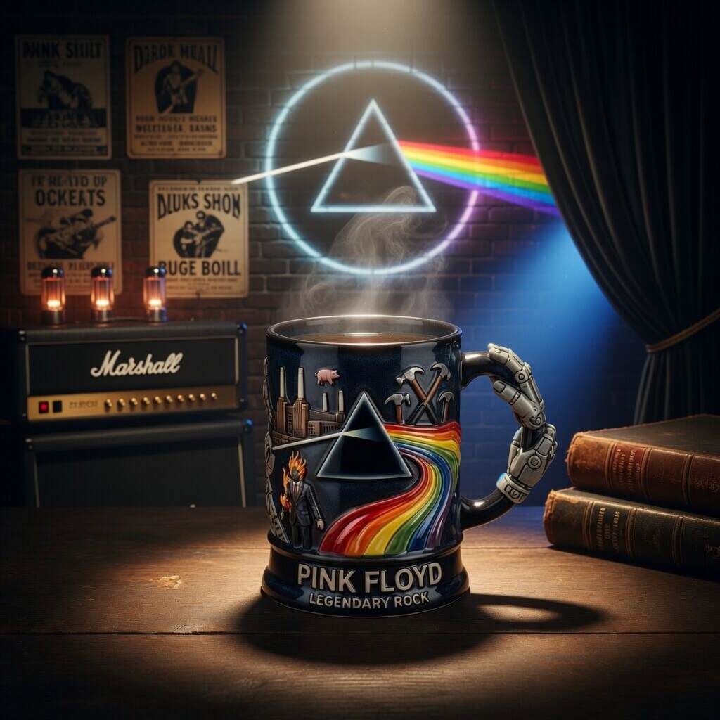 Pink Floyd Legendary Rock Collectible Ceramic Mug