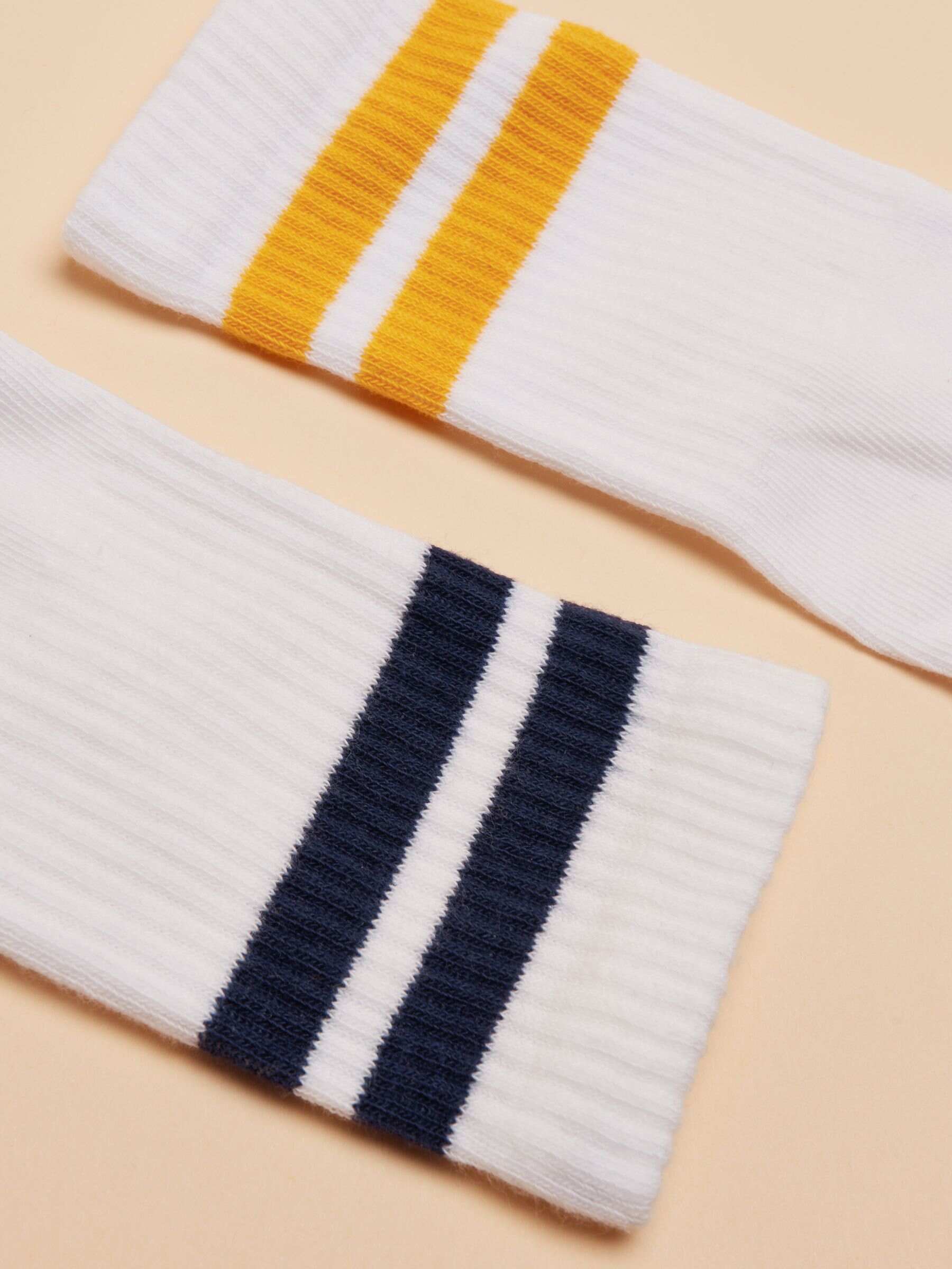 Raindance Navy/Yellow Socks Two pack
