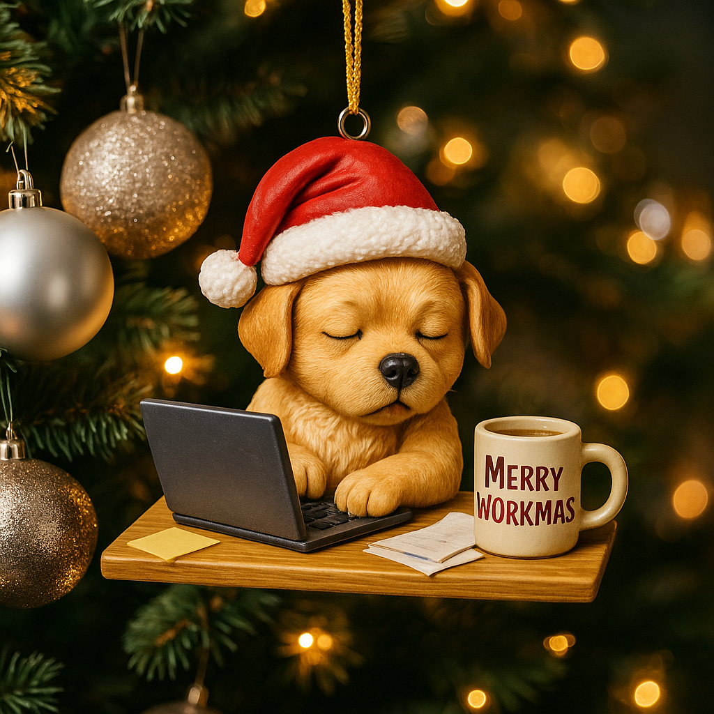 Merry Workmas Ornament