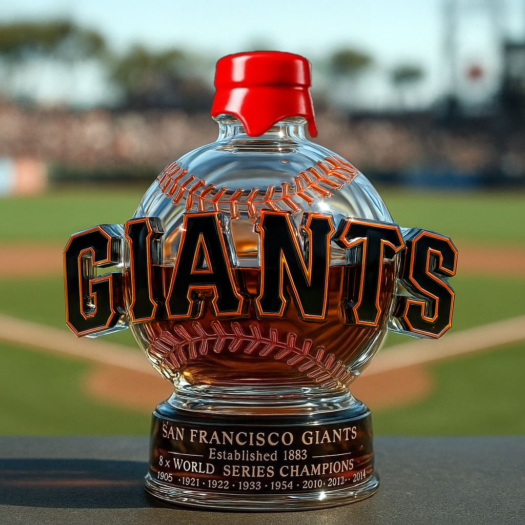 San Francisco Giants Limited Edition Whiskey Bottle