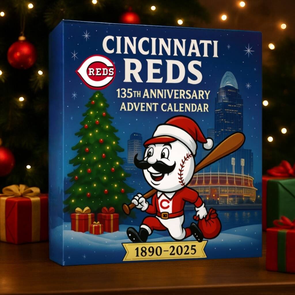 Cincinnati Reds 135th Anniversary 2025 Advent Calendar