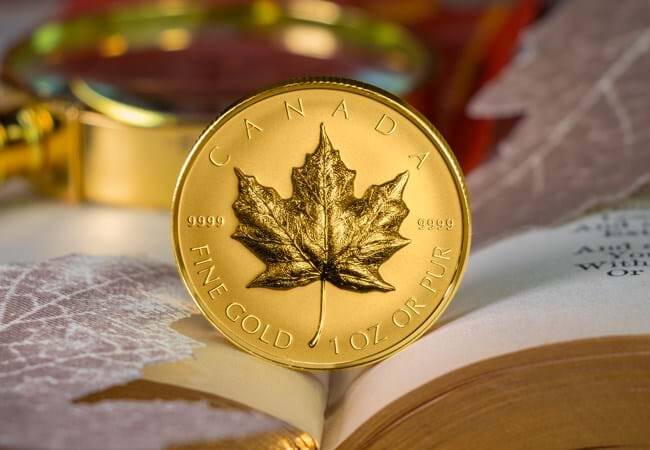 2022 Canada 1 oz. Pure Gold Coin – Ultra-High Relief Gold Maple Leaf