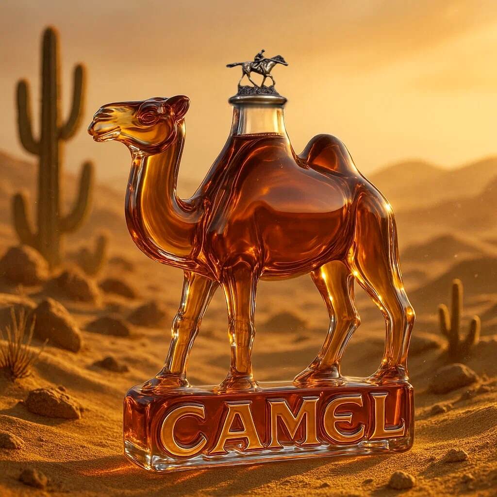 Camel Collector's Edition Whiskey Bottle