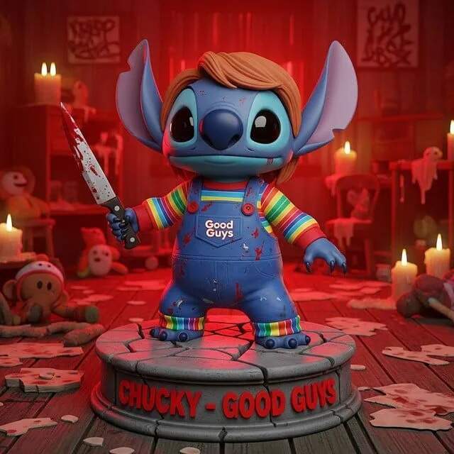 Stitch of Terror- Horror Icon Resin Statue Series