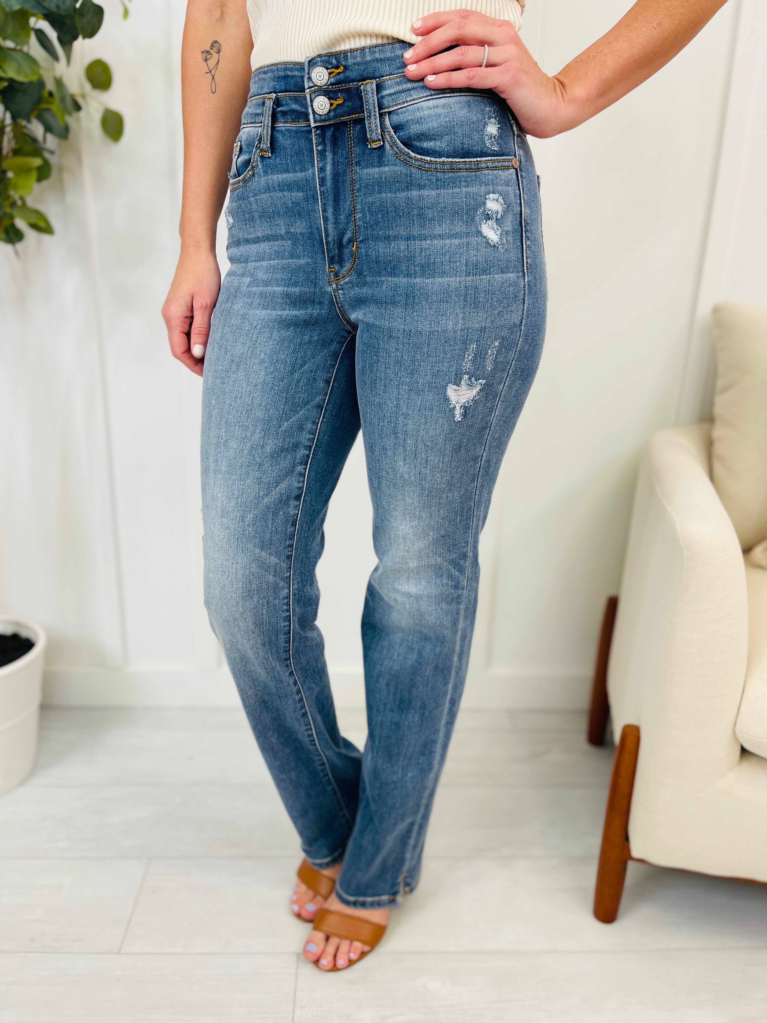 REG/CURVY Make It a Double Straight Jeans