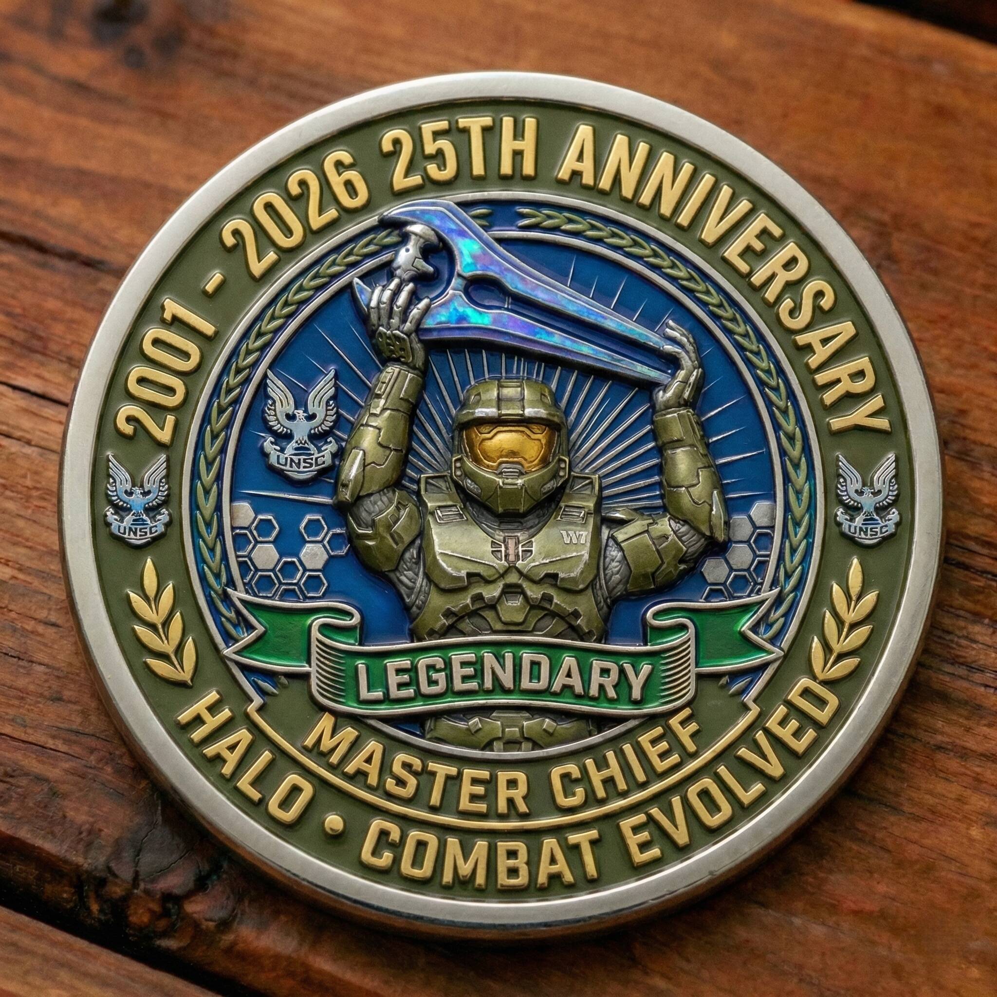 HALO 25th Anniversary Coin
