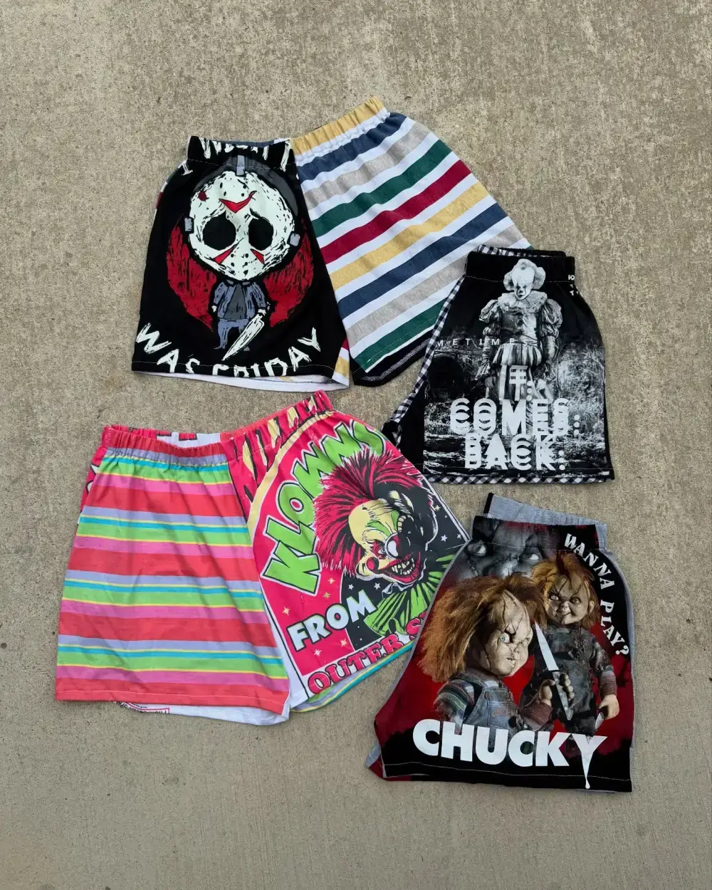 Halloween Casual Costume 4-Piece Set
