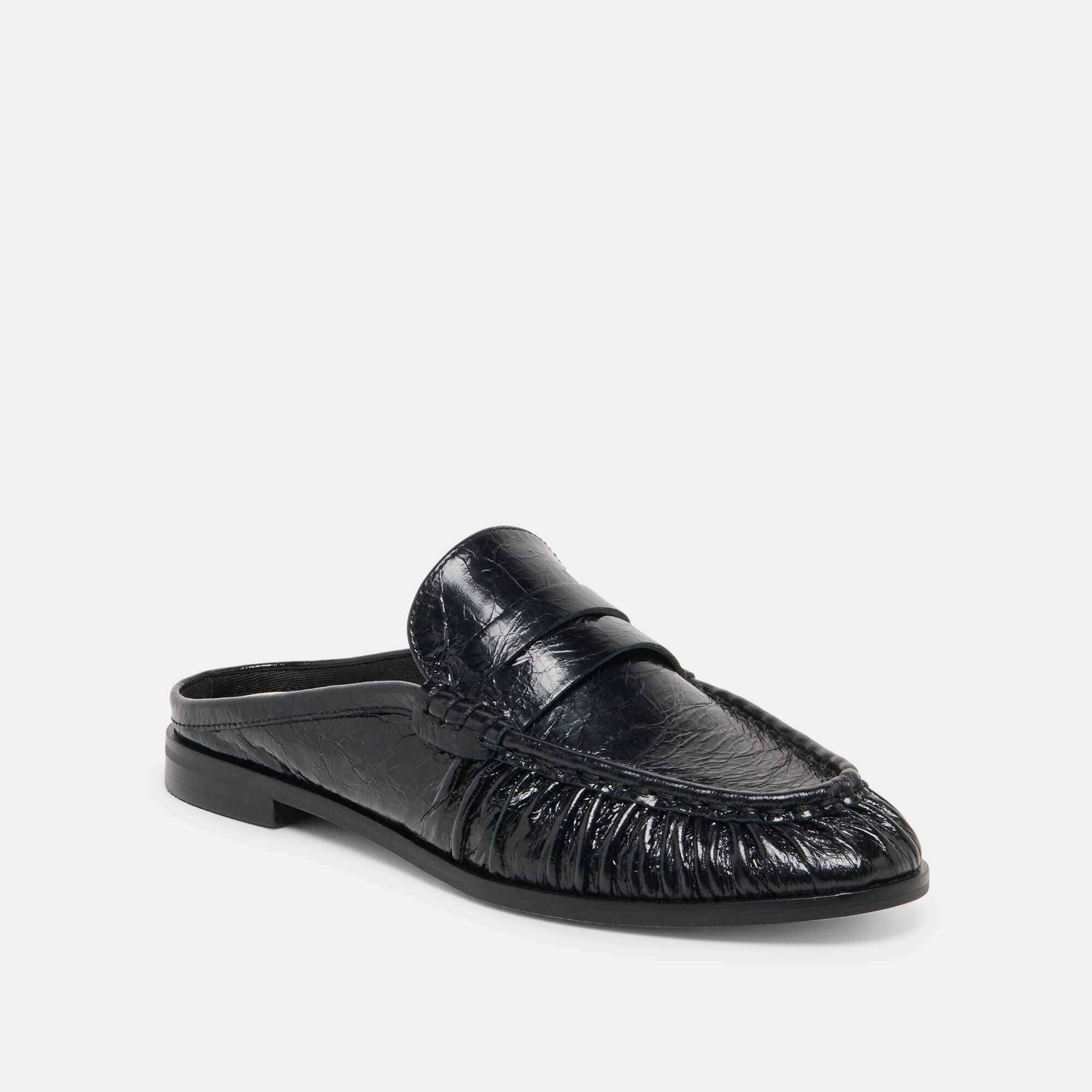 BETZY LOAFERS MIDNIGHT CRINKLE PATENT