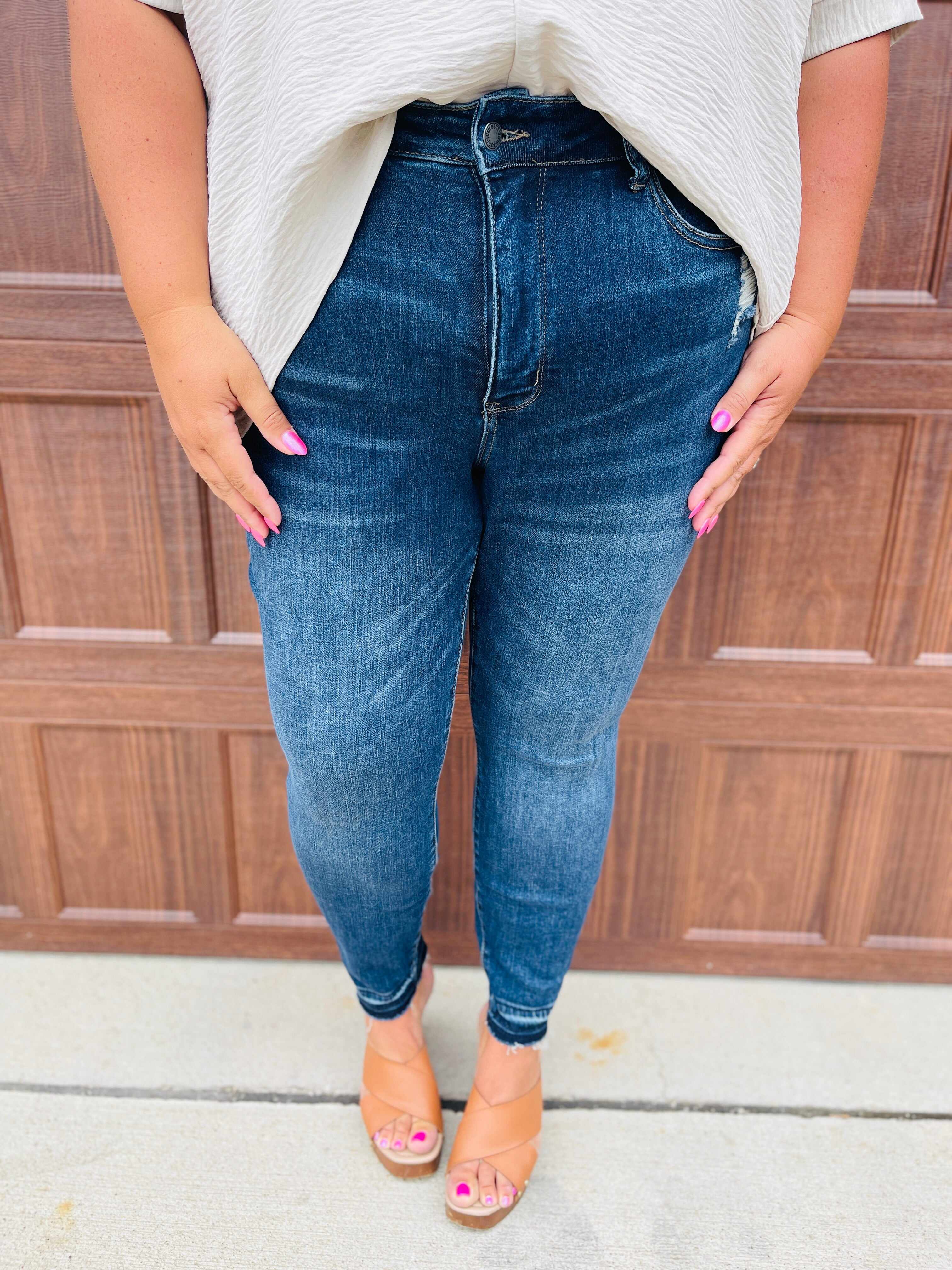 MARKDOWNS! PLUS/REG Who's In Control Tummy Control Skinny Jeans Restock!
