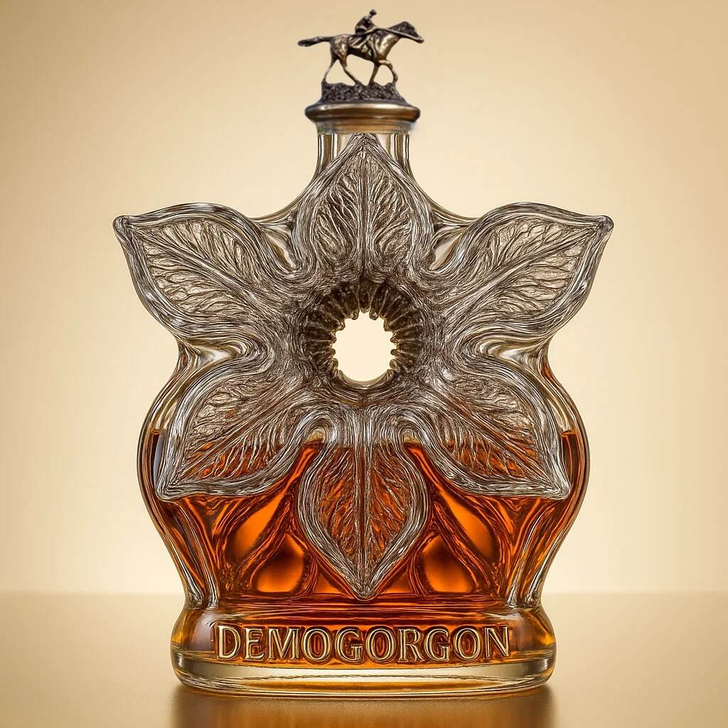 Demogorgon Spirit Collector's Whiskey Bottle
