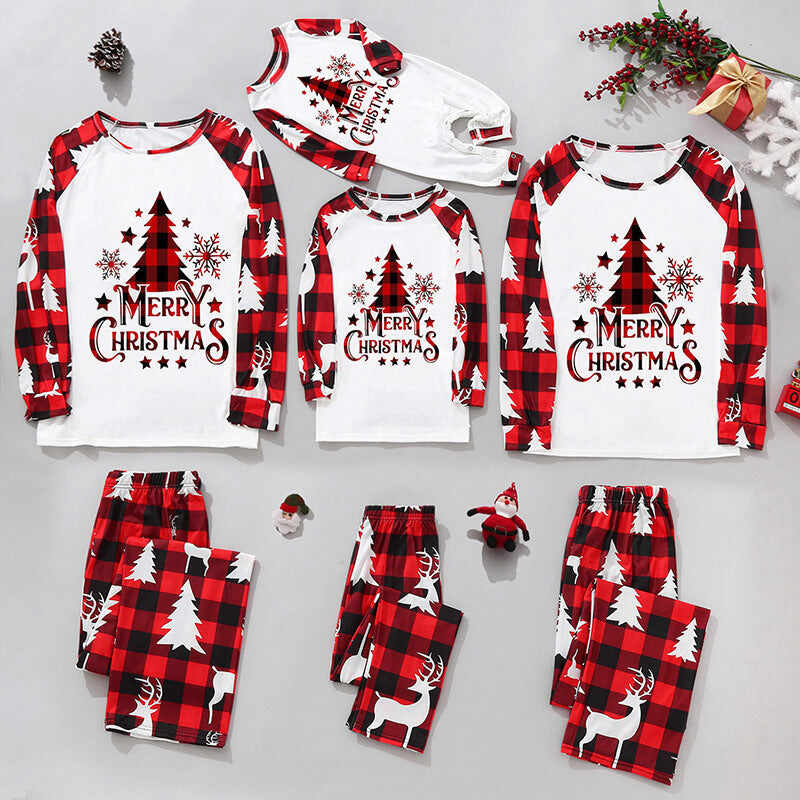 Merry Christmas Family Matching Pajama Set With Pets