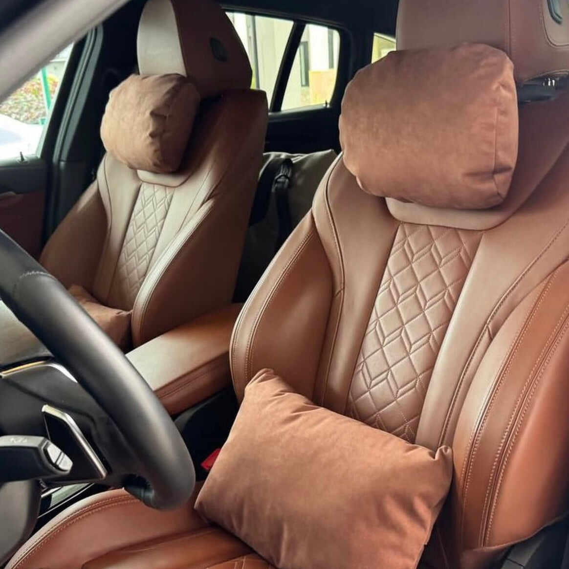 Alcantara Luxury Headrest