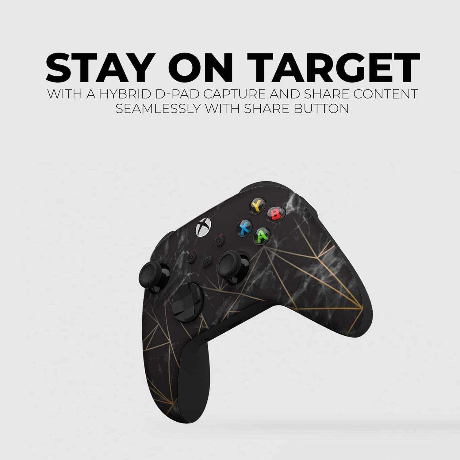 DreamController Original X-box Wireless Controller Special Edition Customized Compatible with X-box One S/X-box Series X/S & Windows 10 Made with Advanced HydroDip Print Technology(Not Just a Skin)