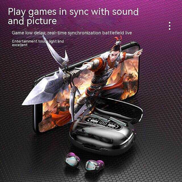 M56 True Wireless Headphones TWS Earbuds In Ear Bluetooth 5.3 Waterproof IPX7 LED Power Display for Apple Samsung Huawei Xiaomi MI Travel Entertainment
