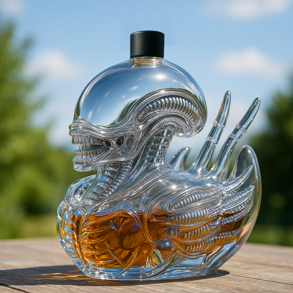 Xenomorph Duck Whisky Bottle