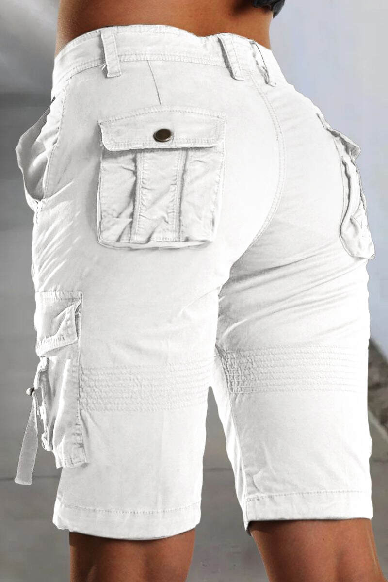 New Hot 2025🔥Stretch cargo shorts with flap pockets design