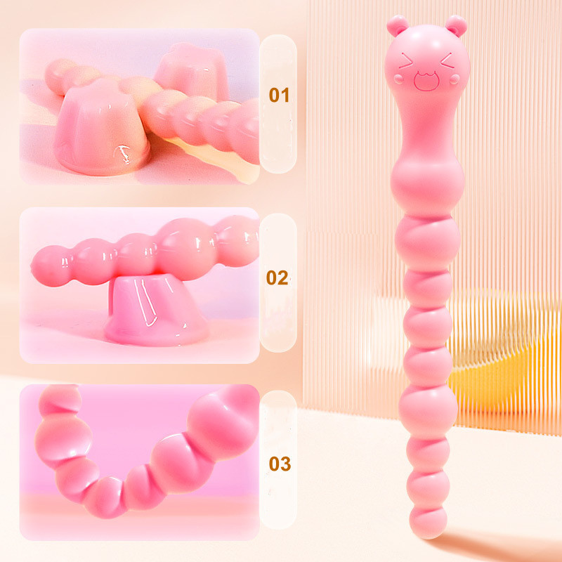Gloomy Bear Anal Pulling Beads