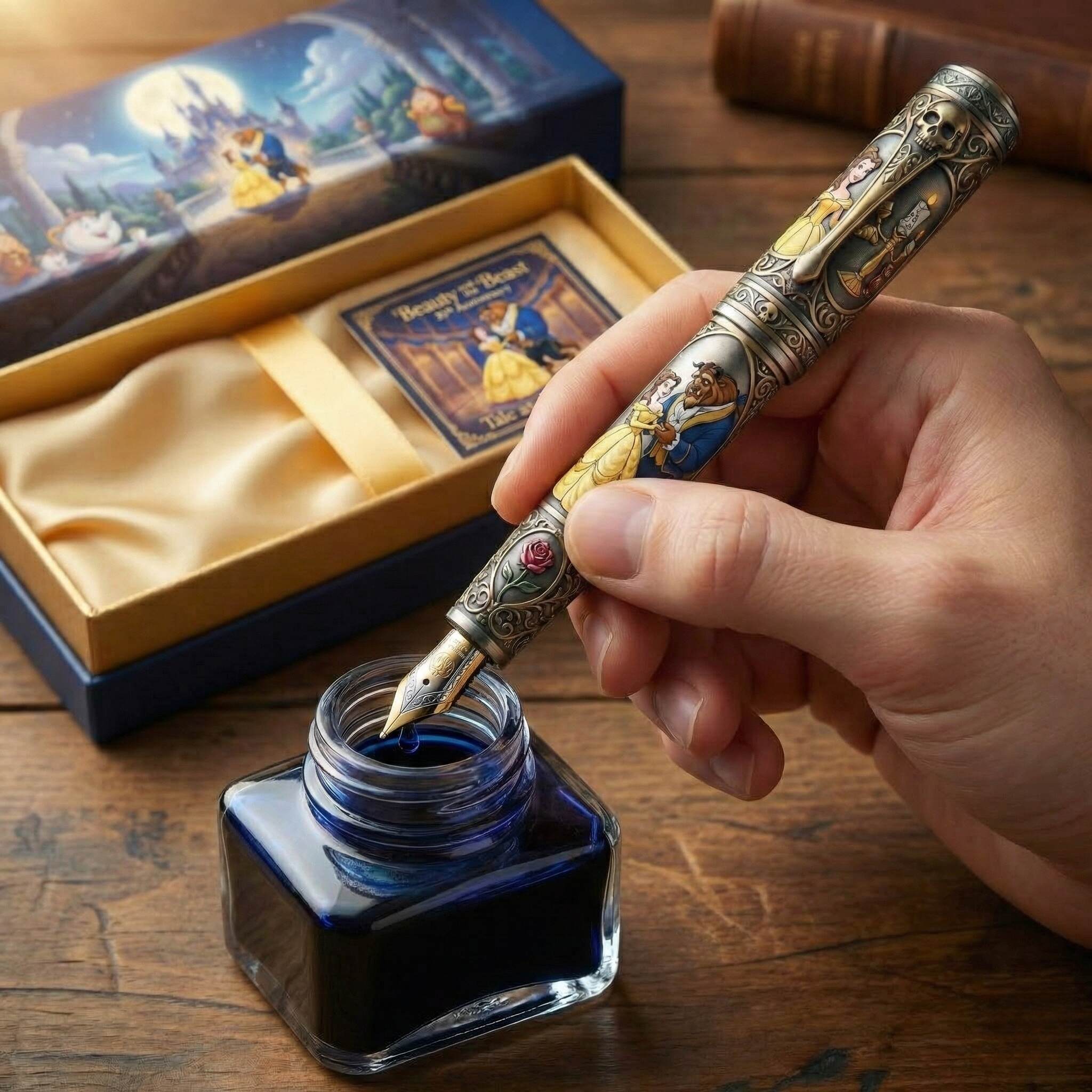 ✒️ Beauty and the Beast – 35th Anniversary Collector’s Pen