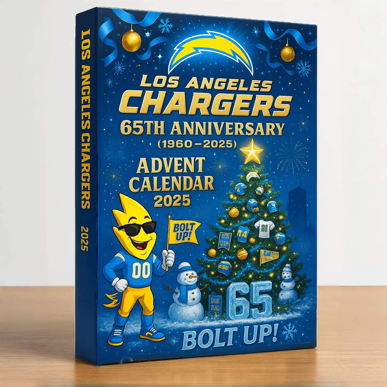 Los Angeles Chargers 65th Anniversary  Advent Calendar 2025