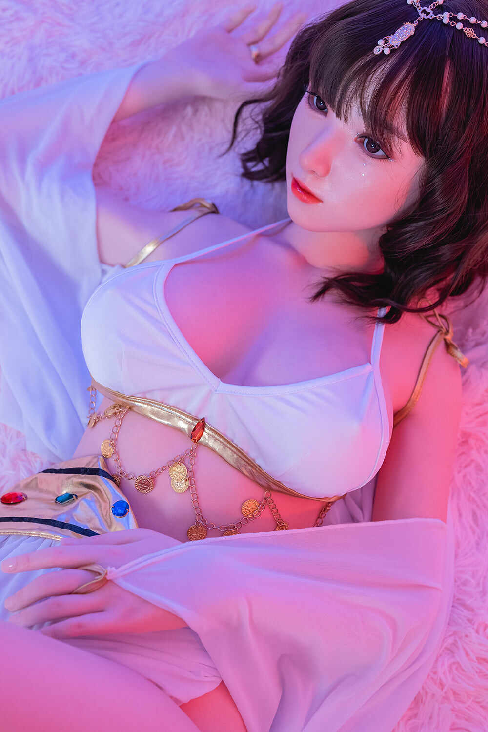 Frederica 5ft18 / 158cm #89 Head Full Silicone Asian Hyper Realistic Sex Doll