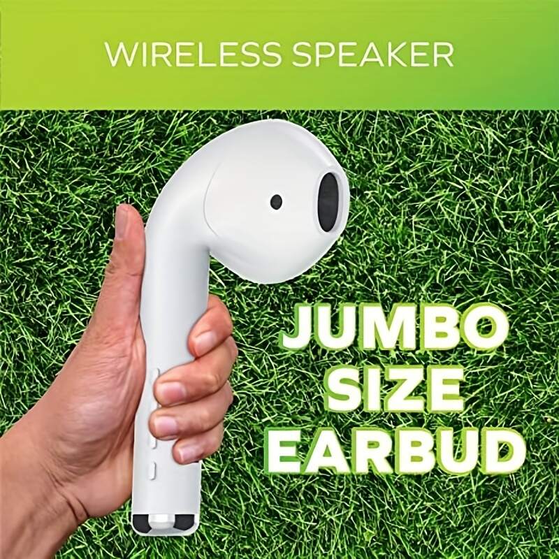 Wireless Speaker In The Shape Of Giant Headphones