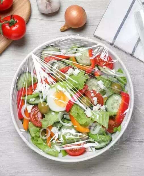 BlknWhite Certified Compostable Cling Wrap with Slide Cutter - 12