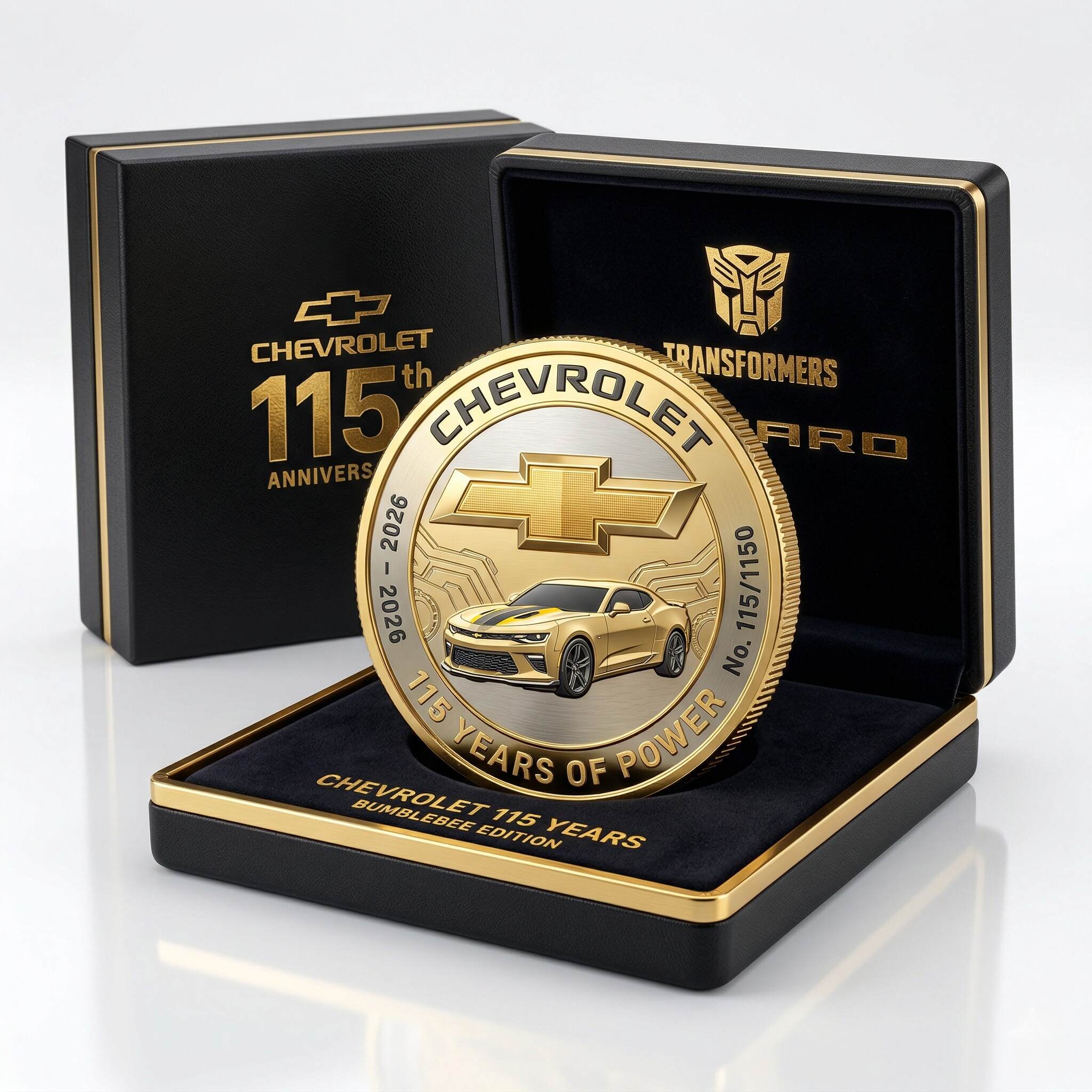 Chevrolet 115th Anniversary Legacy Coin