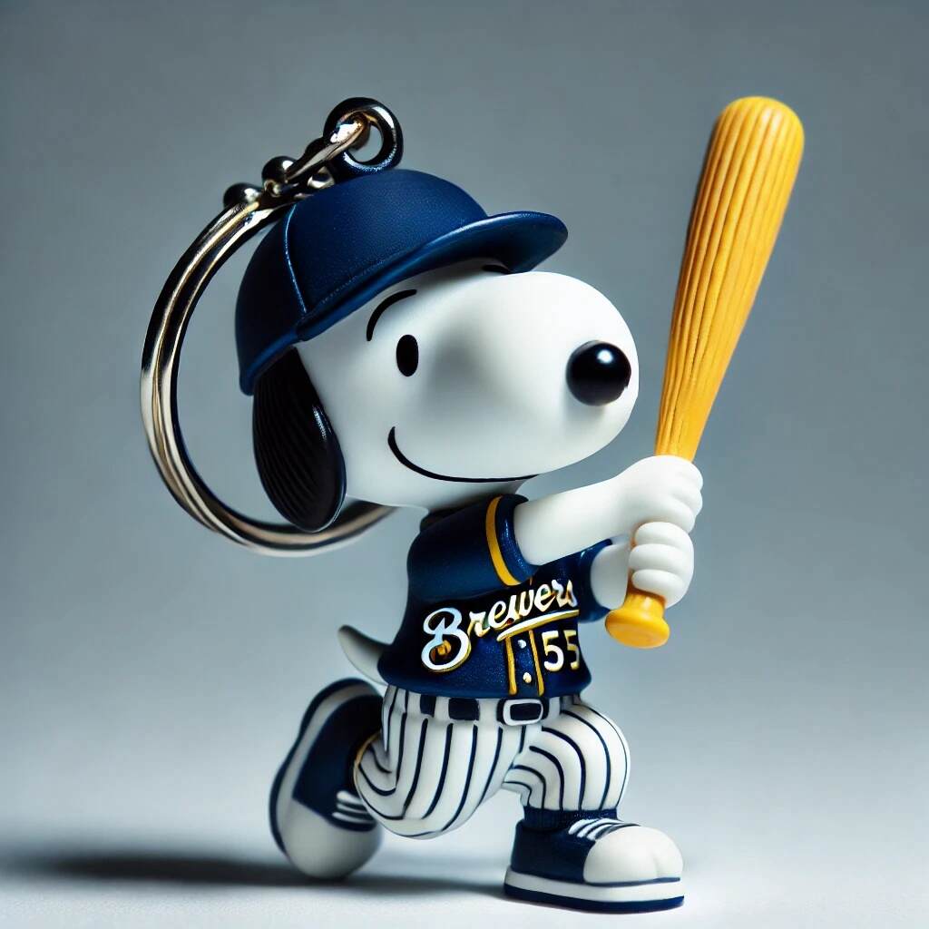 SNPY Baseball Keychain