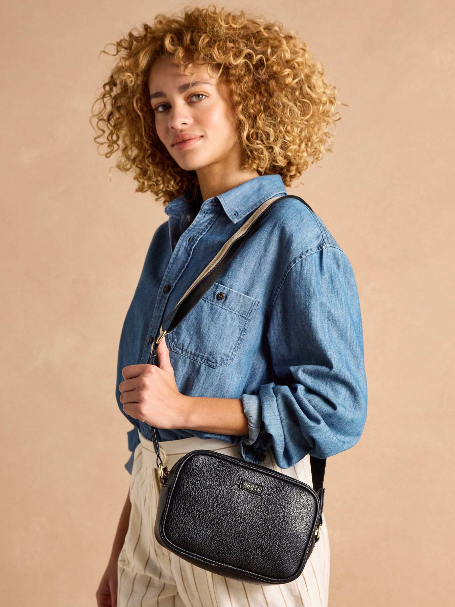 Trent Black Cross Body Bag