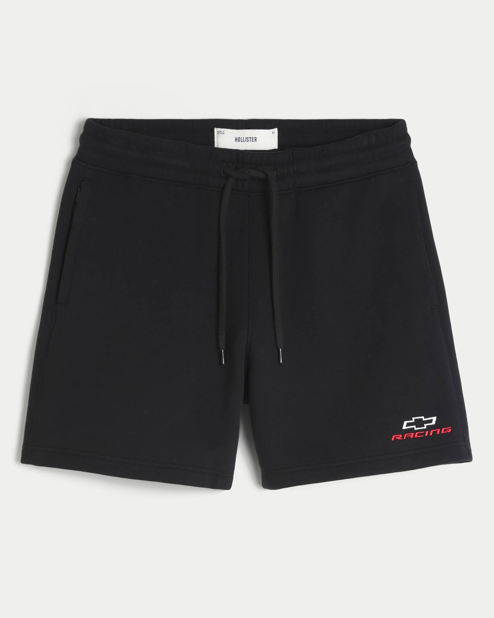 Mid-Thigh Camo Loose Fleece Shorts