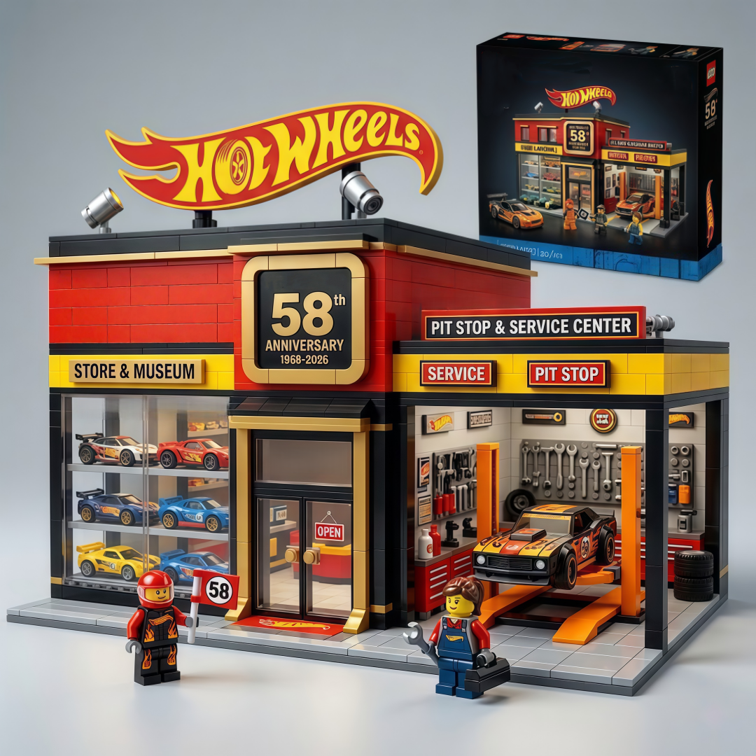 58th Anniversary Collection Building Blocks Set