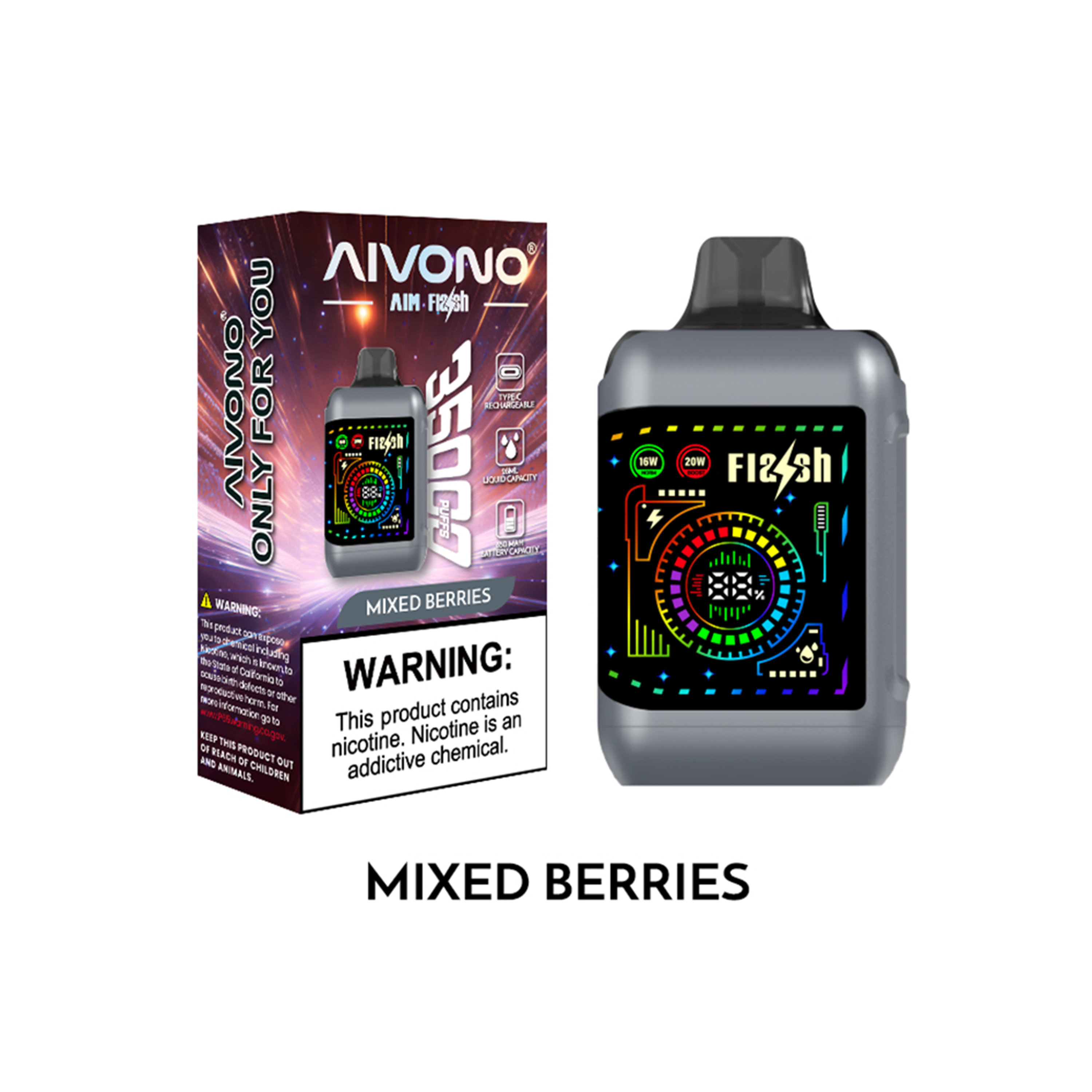 AIVONO FLASH 35000 Puffs Disposable Vape
