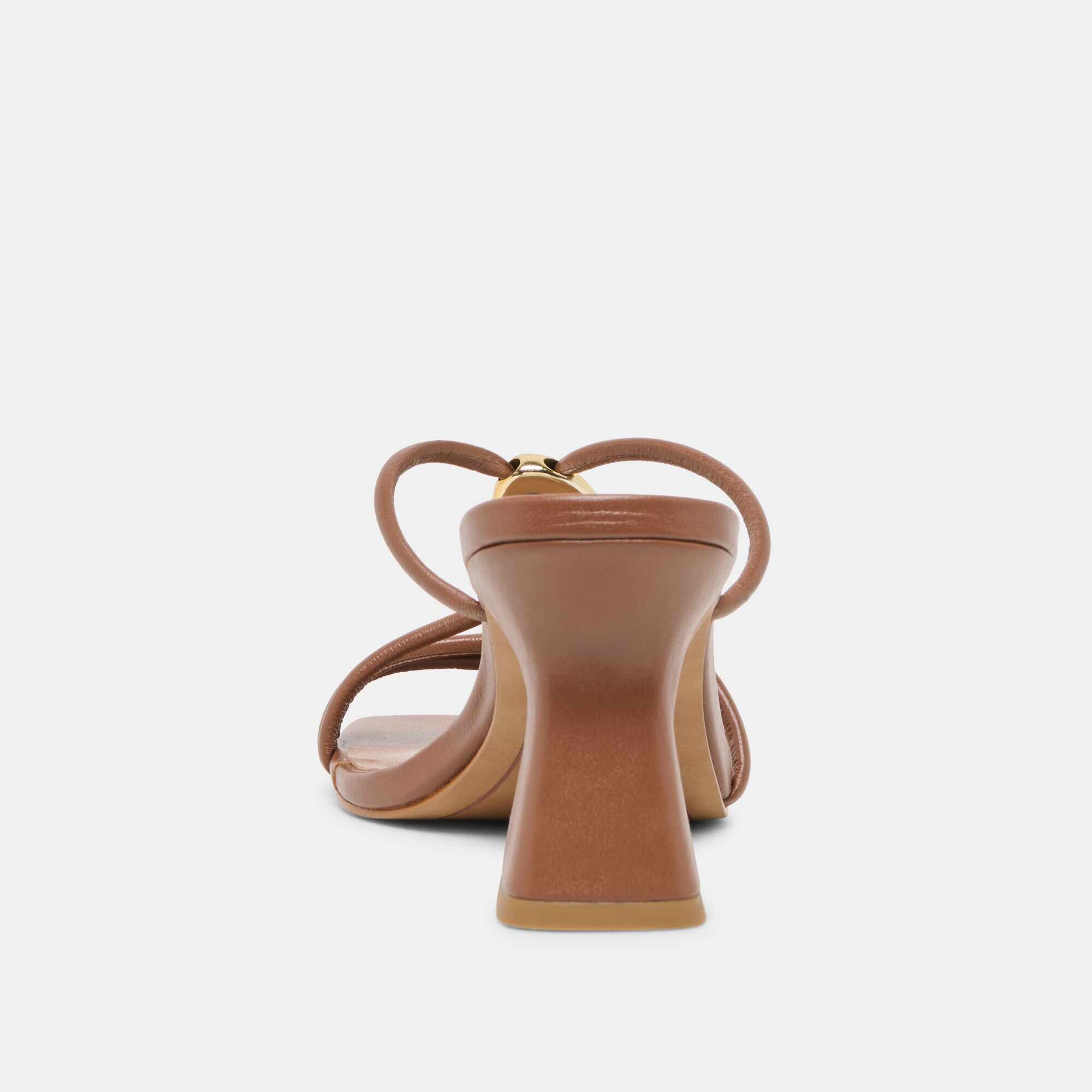 ALAYNA HEELS COGNAC LEATHER