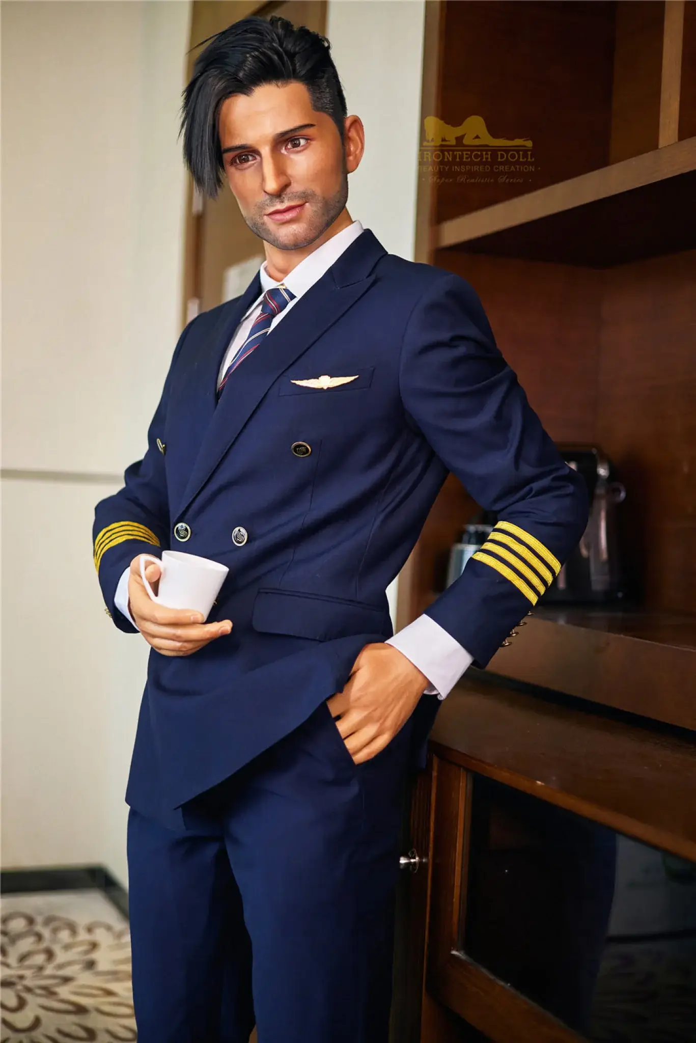 George Pilot Silicone Male Sex Doll - Joy Love Dolls Doll