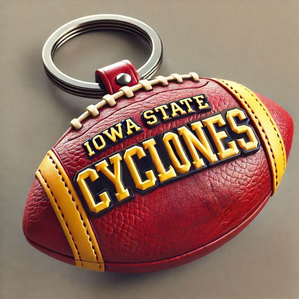 College Football Keychain