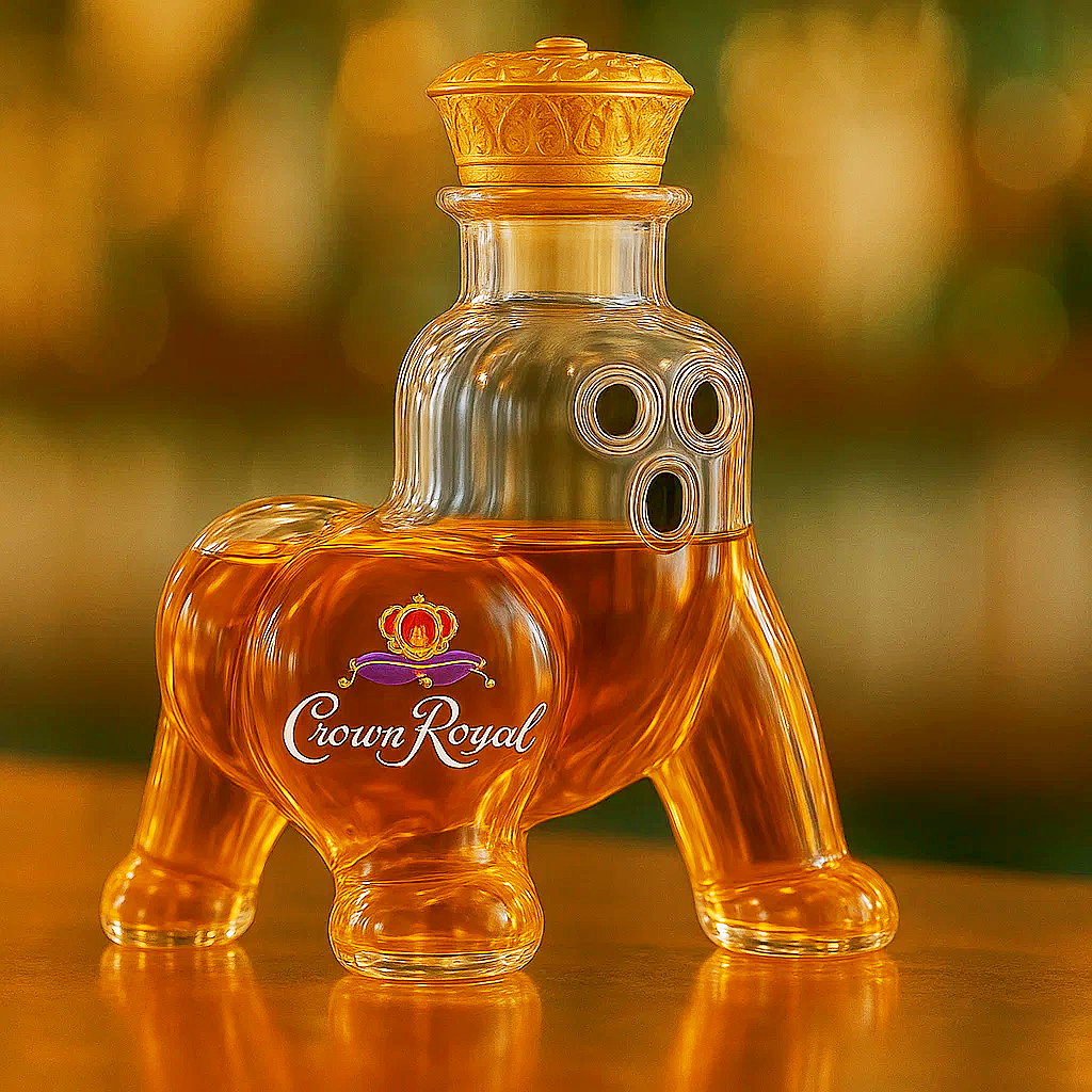 Boo-Tender Whiskey Bottle