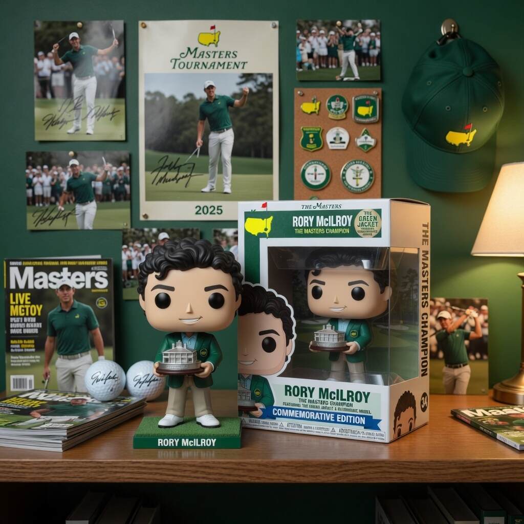 Back-to-Back Masters Glory: Rory McIlroy The Masters Champion Pop!