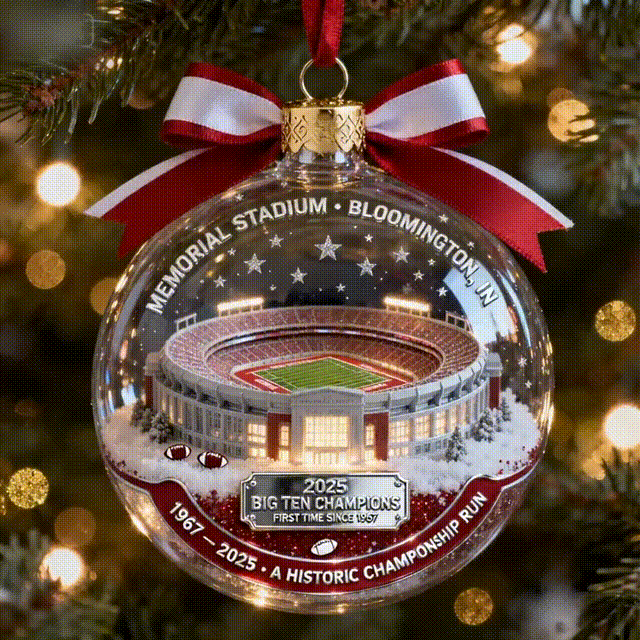 The Big Ten Champions Snowball Ornament