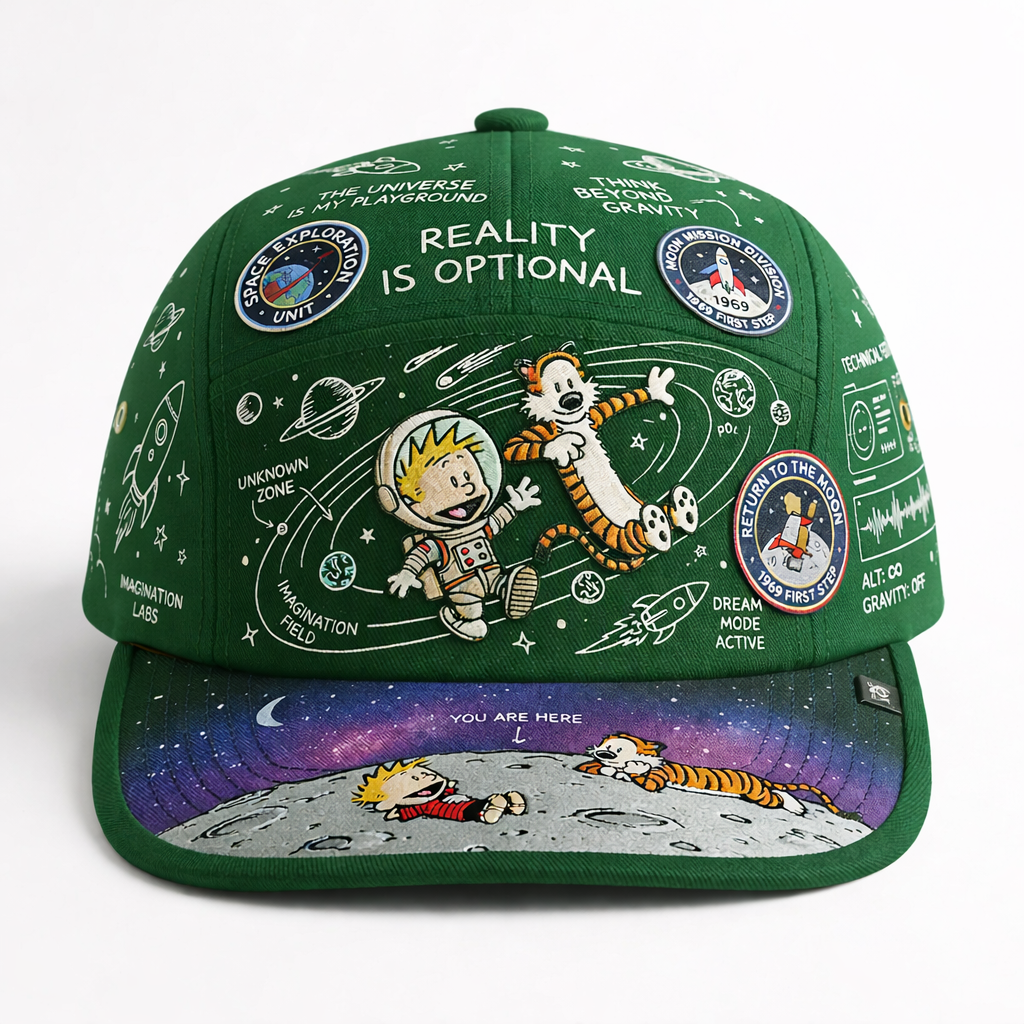 Calvin and Hobbes Space Adventure Cap