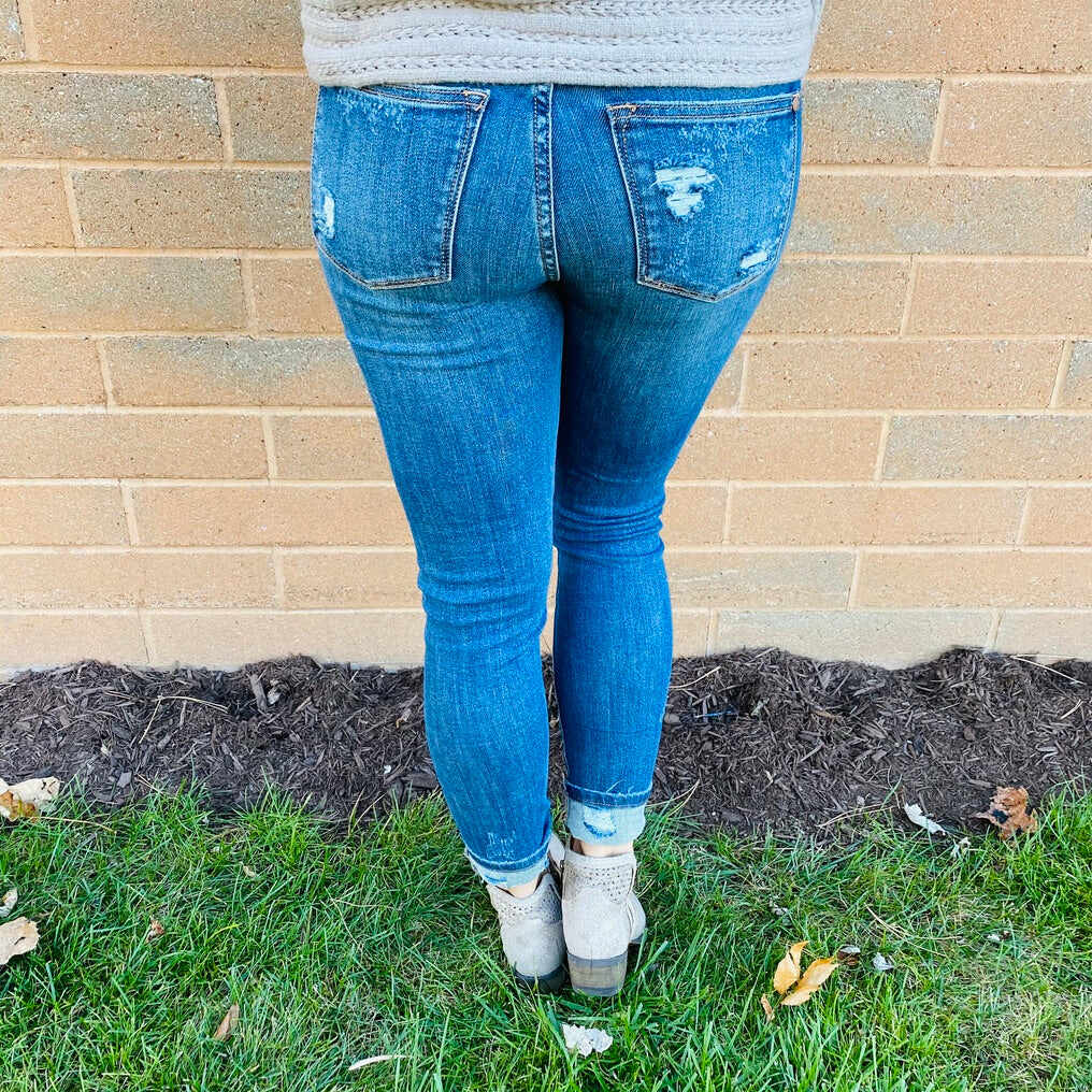 PLUS/REG  Don't Sass Me Skinny Jeans