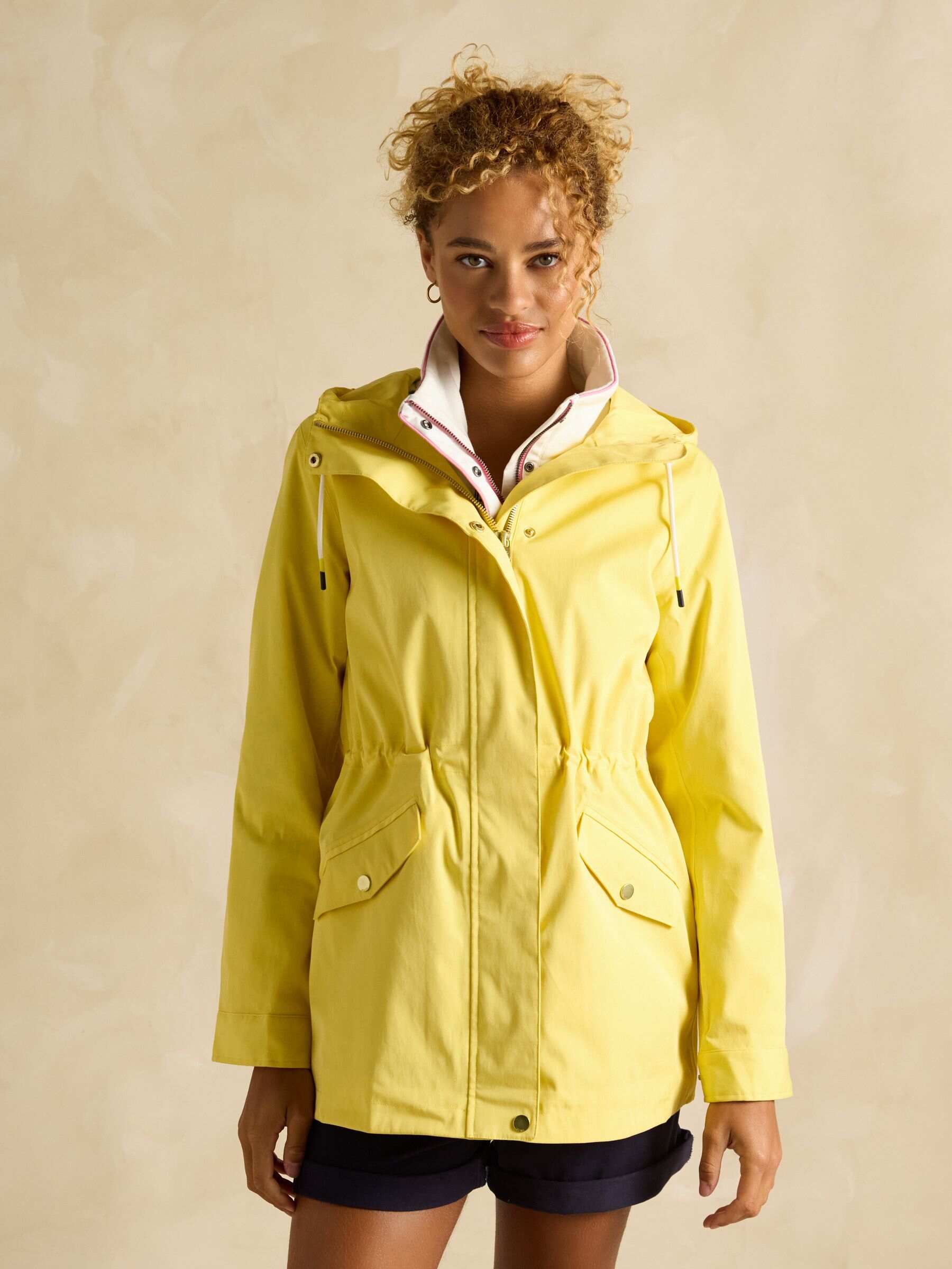 Portwell Yellow Waterproof Raincoat With Hood