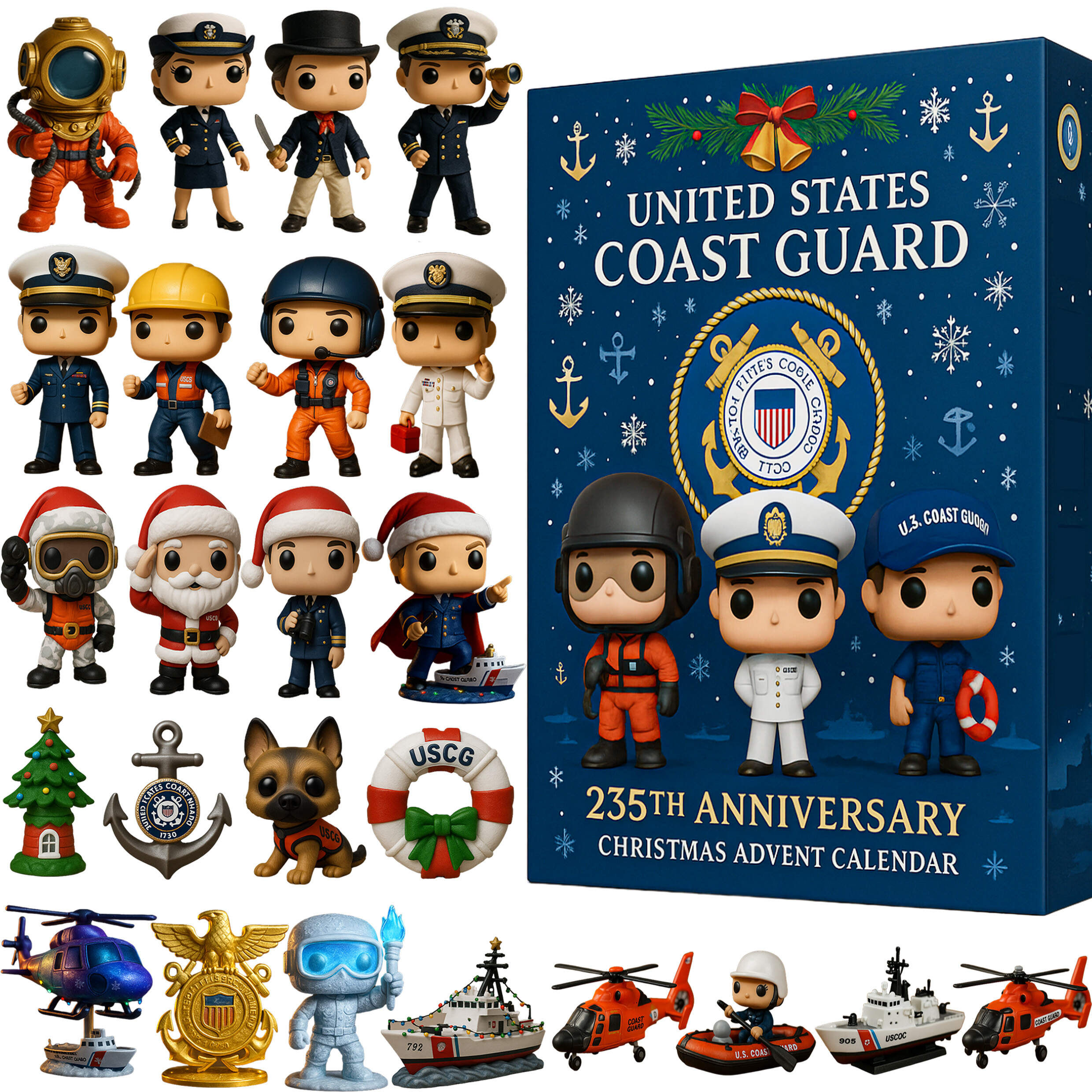 United States Coast Guard 235th Anniversary Christmas Advent Calendar