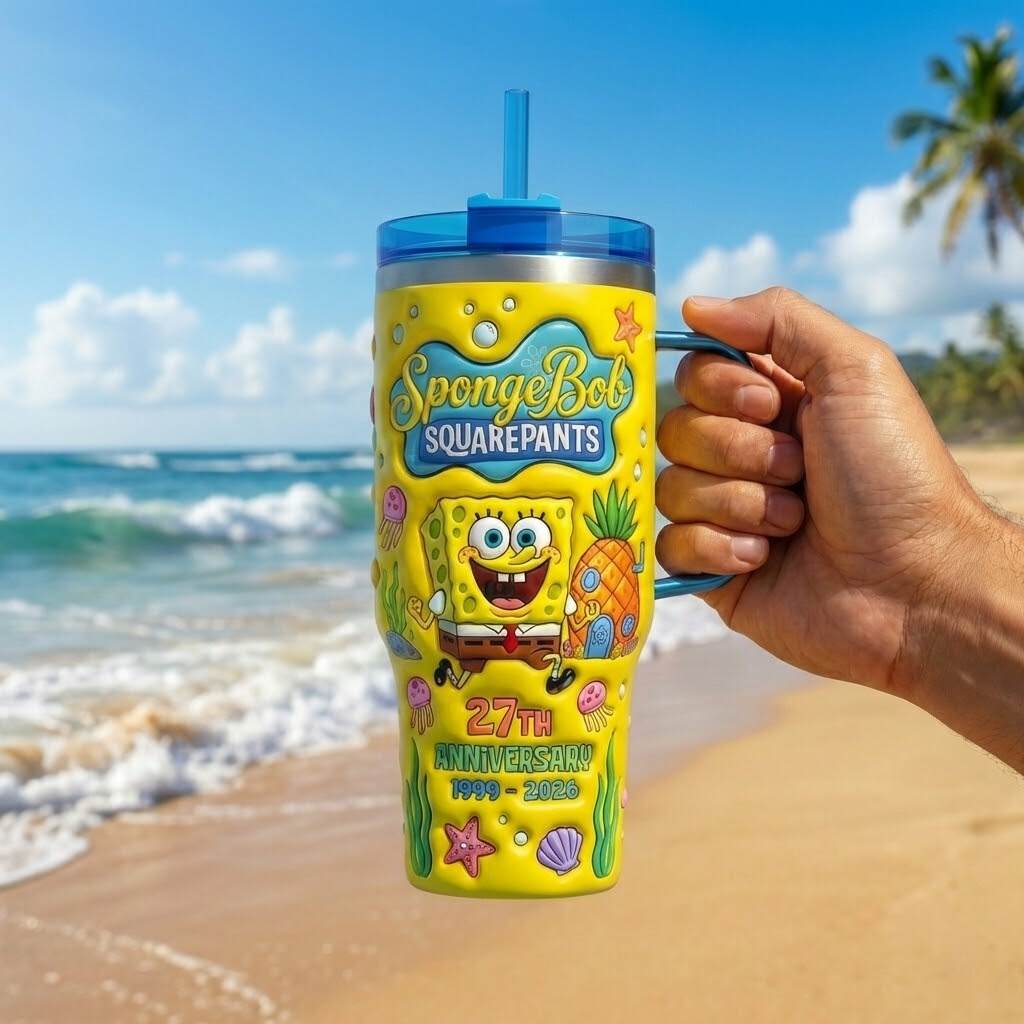 SpongeBob SquarePants 27th Anniversary Commemorative Tumbler
