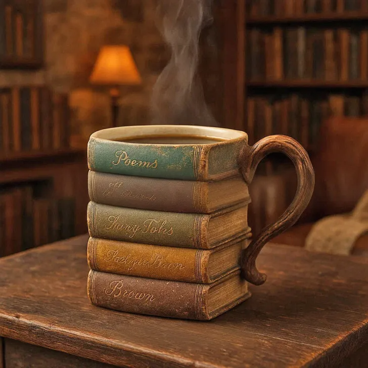 📚 BookStack Literary Classics Collection Coffee Mugs