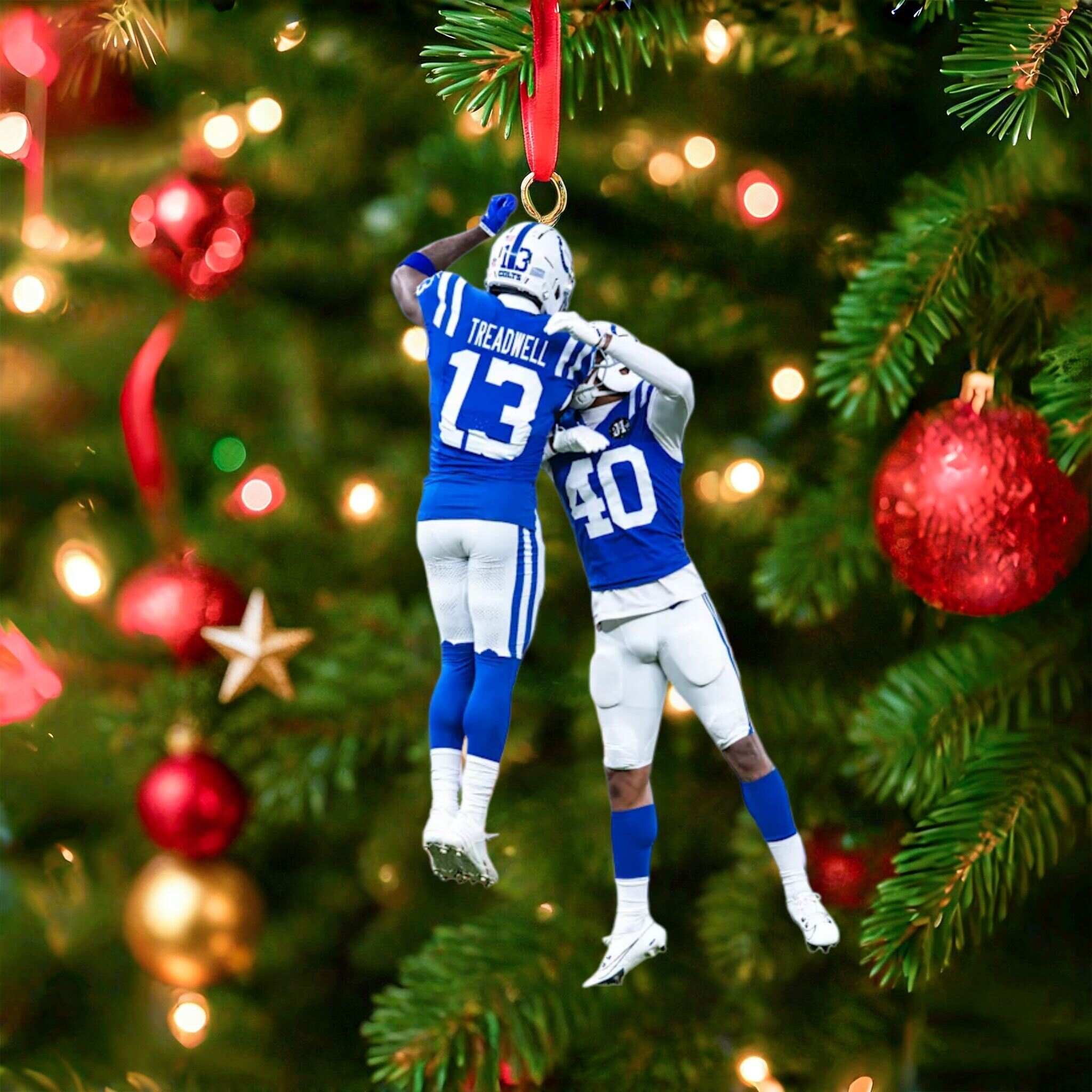 Colts Christmas Ornament