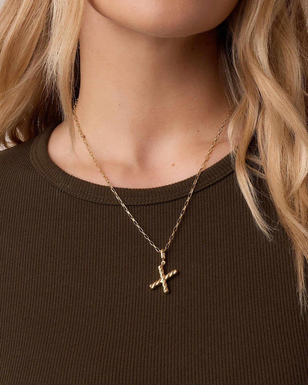 Crew Alphabet Statement Charm