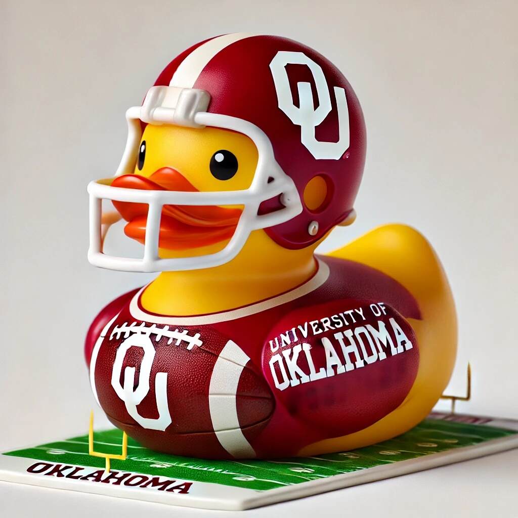 SEC Football Rubber Duck